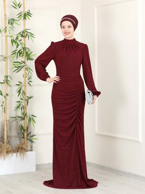 Bordo Rüya Abiye Elbise Bordo Rüya Abiye Elbise