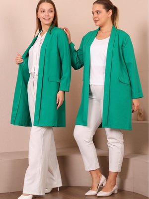 Uzun Şal Yaka Ceket