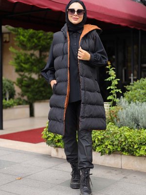 Taba Çift Taraflı Şişme Yelek Taba Çift Taraflı Şişme Yelek