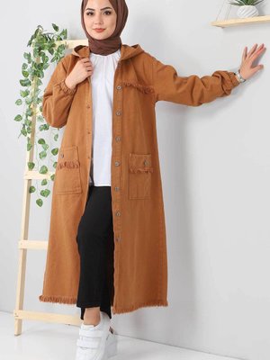 Püsküllü Uzun Kot Kap Taba