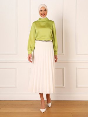 Off White Piliseli 90 Cm Etek