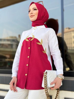 Bordo Gömlek Bordo Gömlek