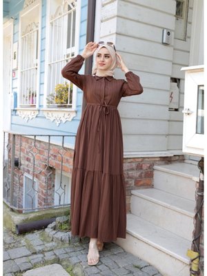 Asya Belbağcıklı Elbise