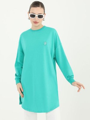 Yeşil Puane Relax Tunik Yeşil Puane Relax Tunik
