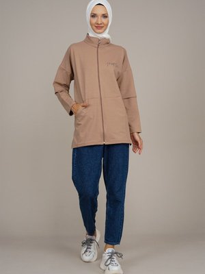 Eşofman Üstü Açık Kahve Eşofman Üstü Açık Kahve