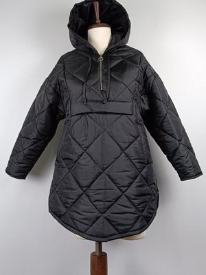 Fermuarlı Kapitone Mont Siyah Fermuarlı Kapitone Mont Siyah