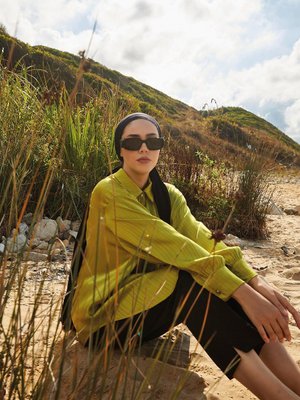 Kelvin Gömlek Yağ Yeşili Kelvin Gömlek Yağ Yeşili