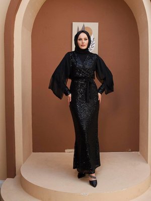 Eslem Abiye Elbise Siyah Eslem Abiye Elbise Siyah