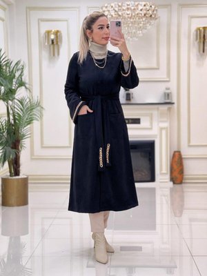 Süet Yarım Pardesü Kap Giçık Mevsimlik Kışlık Torba Cep Spor Model