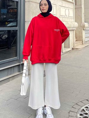 Present Baskı Detaylı Sweatshirt