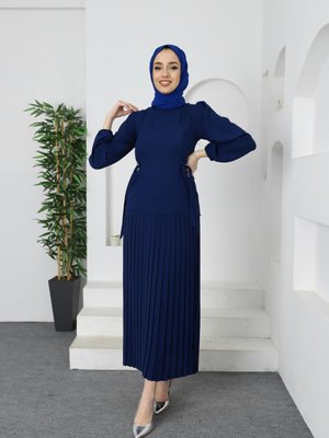 Pilise Etekli Bluz Alt Üst Takım Pilise Etekli Bluz Alt Üst Takım