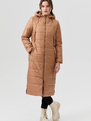 Kapüşonlu Kapitone Kaban Camel