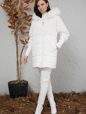 Ekru Kapüşonlu Uzun Mont Ekru Kapüşonlu Uzun Mont