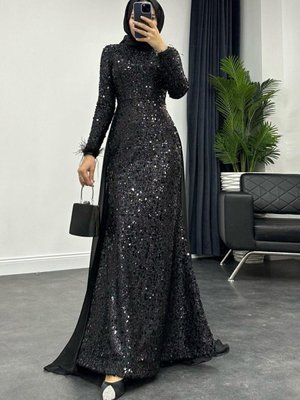 Sanem Abiye Elbise Siyah Sanem Abiye Elbise Siyah