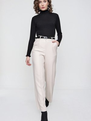 Taş Palazzo Yün Efekt Pantolon