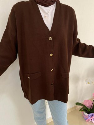 Çelik Örme Triko Hırka