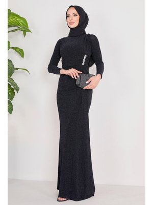 Sıyah Abiye Elbise
