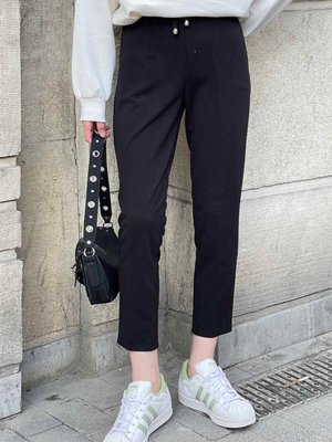 Bel Lastikli Kalem Pantolon