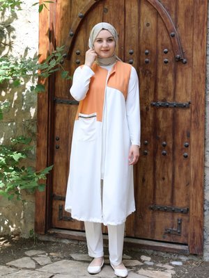 Uzun Parçalı Lakos Kumaş Spor Yelek