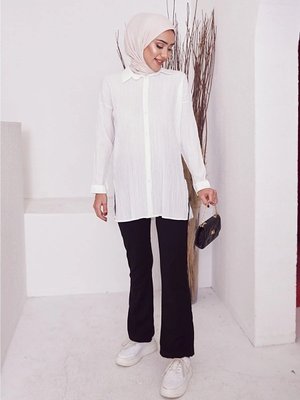 Ispanyol Paça Beli Lastikli Pantolon