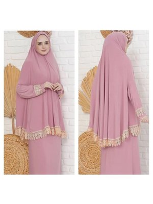 Başörtülü Namaz Elbisesi İki Parça Başörtülü Namaz Elbisesi İki Parça