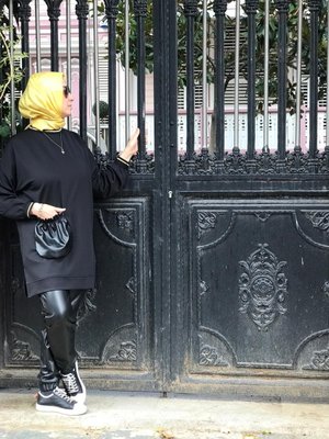 Özel Tasarım,kadın,baharlık,scuba Sweatshirt,deri Cepli,süprem Kumaş 44/46 Beden Siyah,uzun Sweat