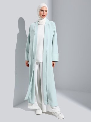 Nil Yeşili Aerobin Rahat Kalıp Ferace