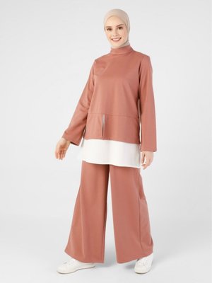 Tunik & Pantolon İkili Takım Ağaç Kabuğu Tunik & Pantolon İkili Takım Ağaç Kabuğu