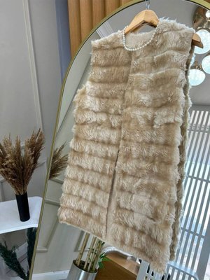 Kürk Yelek Peluş Ceket Kürk Yelek Peluş Ceket