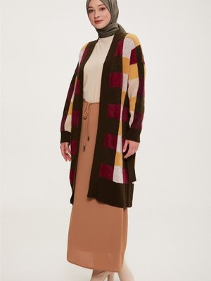 Beli Tünel Detaylı A Kesim Etek Badem