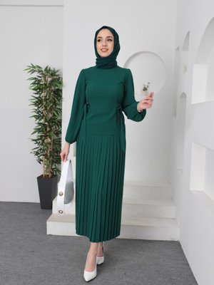 Pilise Etekli Bluz Alt Üst Takım