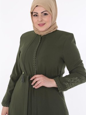 Kolları Nakışlı Medine Ipeği Ferace Kolları Nakışlı Medine Ipeği Ferace