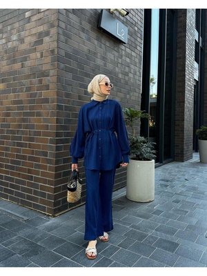 Kemer Detaylı İkili Gofre Takım