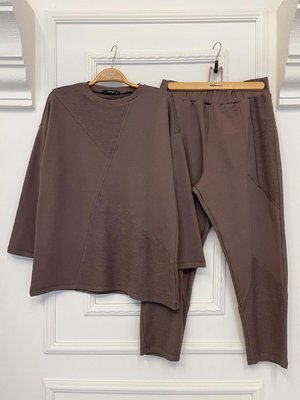 Detaylı Oversize Eşofman Takım