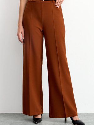 Ütü Izli Pantolon Taba