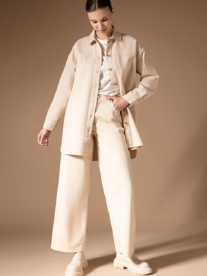 Coool Regular Fit Geniş Paça Twill Pantolon