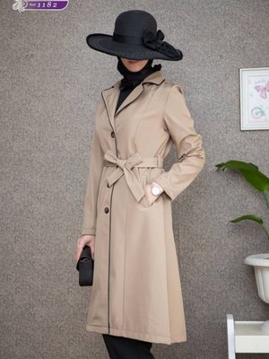 Trençkot Tesettür Giyim Kap