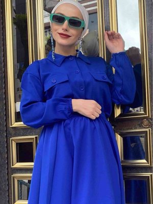 Efsane Dabıl Etekli Takım Saks