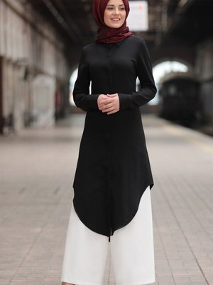 Siyah Berna Tunik