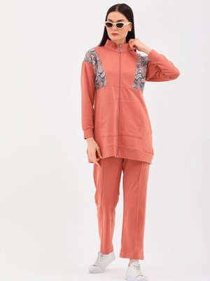 Yavru Ağzı Leopar Pul Payetli Li Spor Takım