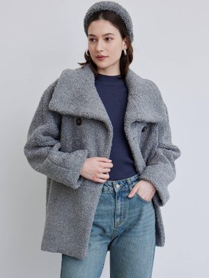 Carla Peluş Kaban Mavi