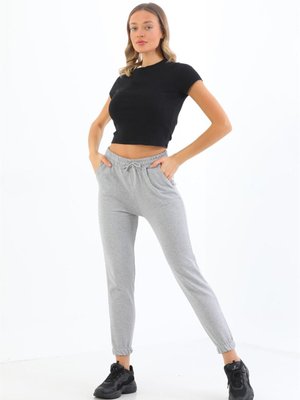 Gri Jogger Eşofman Altı Gri Jogger Eşofman Altı