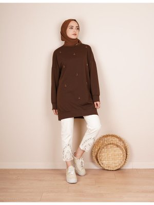 Serpme Taşlı Sweat Serpme Taşlı Sweat