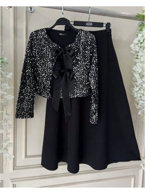 Pul Payet Ceketli? Etekli? I?ki?li? Takım