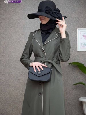 Trençkot Tesettür Giyim Kap