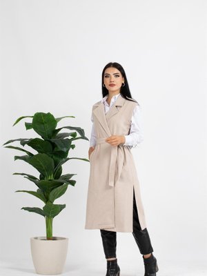 Kaşe Yelek Bej Kaşe Yelek Bej