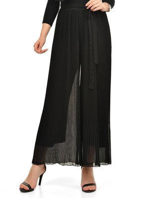 Şifon Piliseli Pantolon