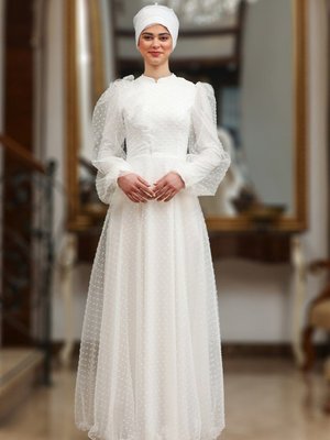 Beyaz Melek Abiye Elbise Beyaz Melek Abiye Elbise