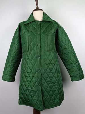 Düğmeli Şişme Kapitone Mont Yeşil Düğmeli Şişme Kapitone Mont Yeşil