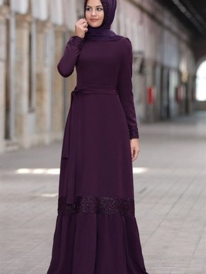 Buket Mor Elbise Buket Mor Elbise